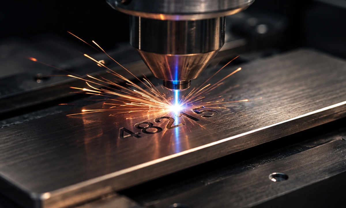 laser part marking services eCobalt precision machined parts aerospace defense Wisconsin