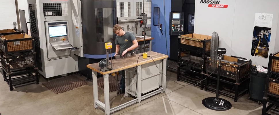 CNC machining services for high-volume production runs from Wisconsin