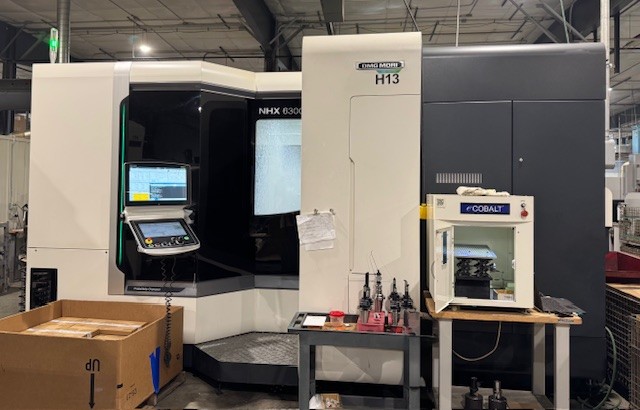 DMG Mori horizontal machining center pallet system production CNC milling Wisconsin