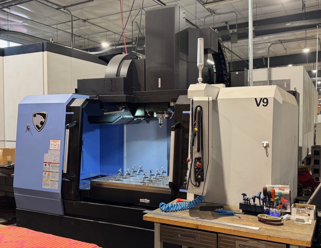 DNM6700 4G machining center precision CNC milling production Wisconsin aerospace