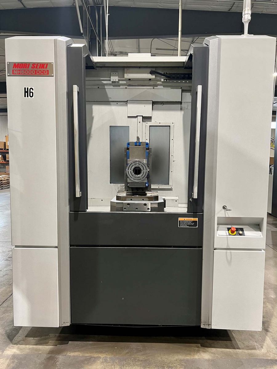 Mori Seiki NH5000 CNC horizontal machining center high volume production Wisconsin