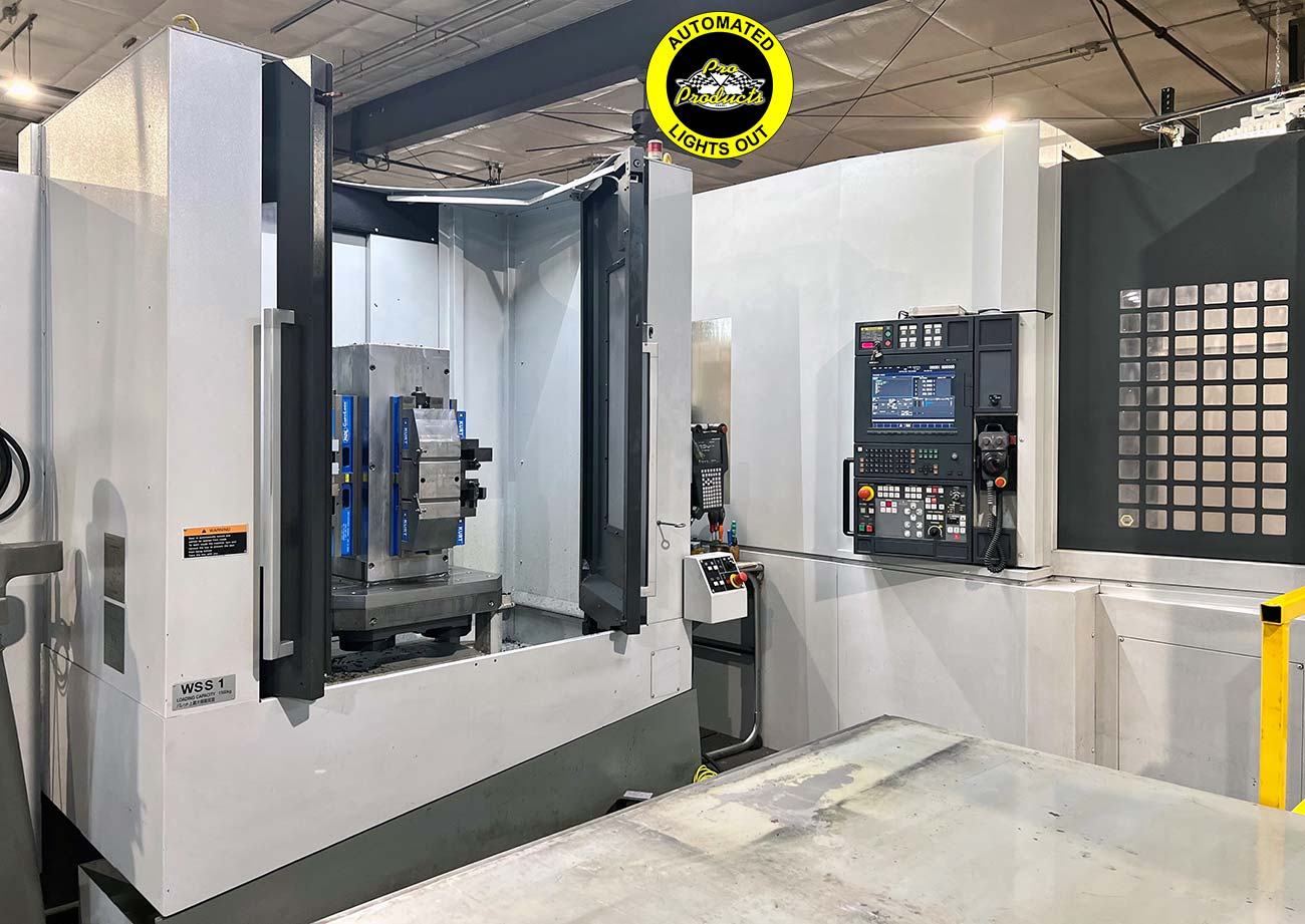 Mori Seiki NH6300 6 pallet horizontal machining center aerospace defense production Wisconsin
