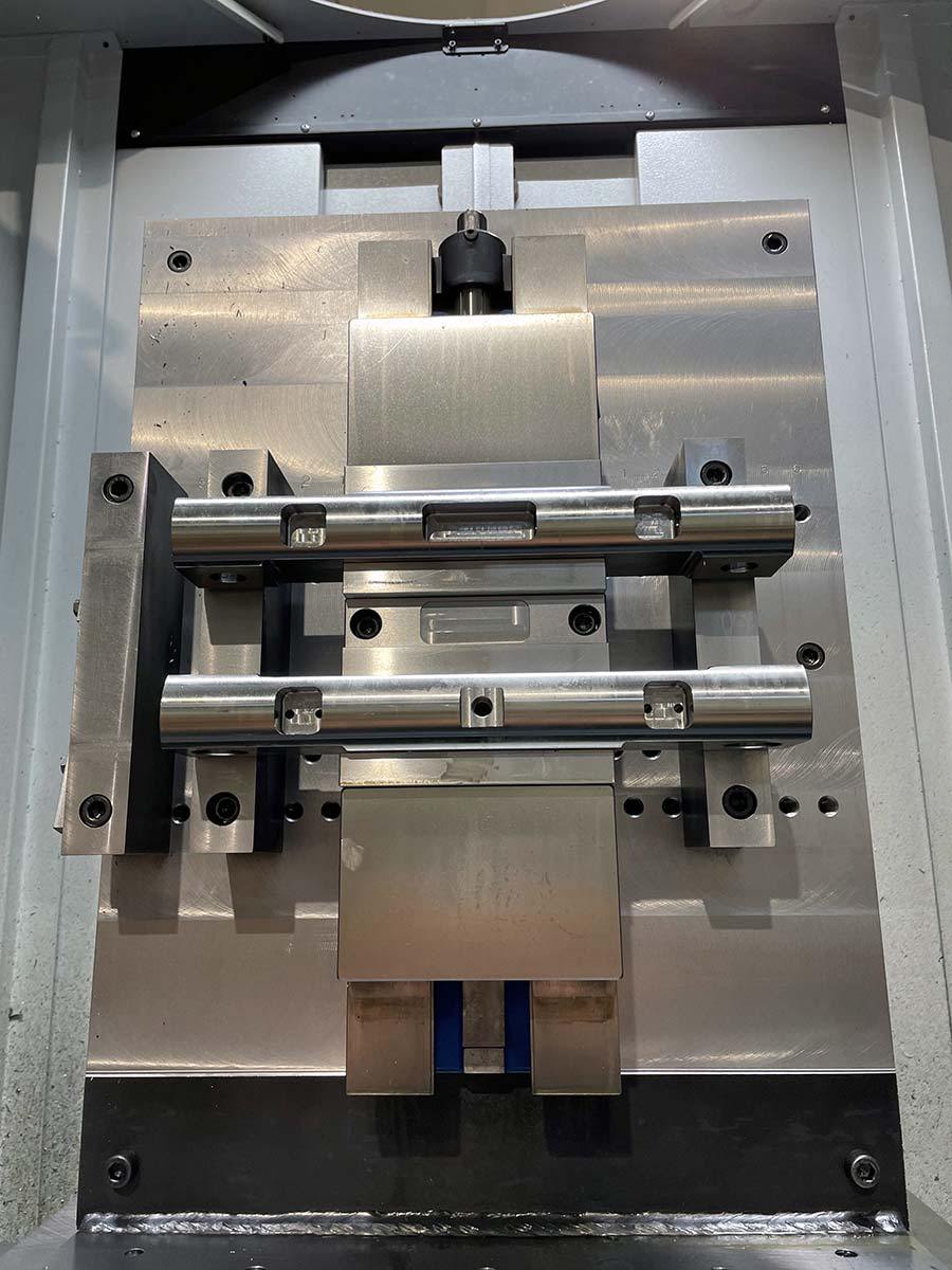 Mori Seiki NH6300 6 pallet horizontal machining center aerospace defense production Wisconsin