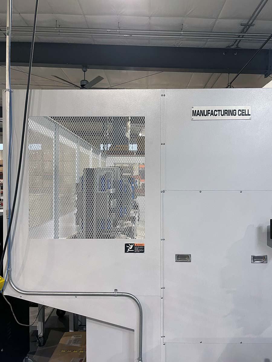 Mori Seiki NH6300 6 pallet horizontal machining center aerospace defense production Wisconsin