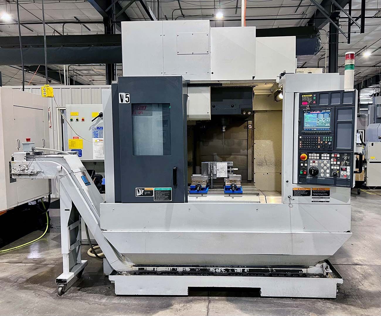 Mori Seiki NV5000A machining center precision CNC milling production Wisconsin