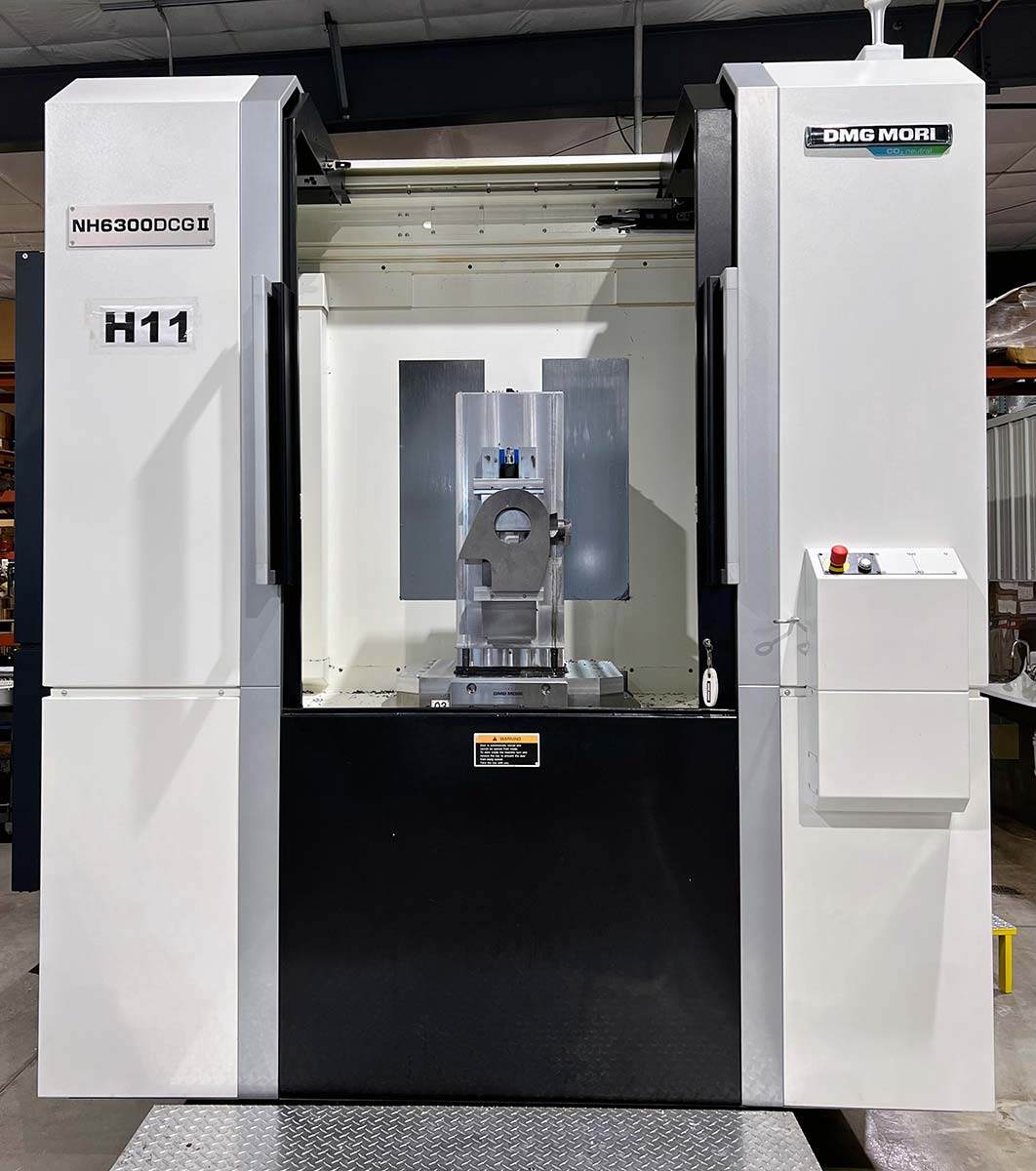 NH6300 DCG II horizontal machining center pallet system production CNC milling Wisconsin