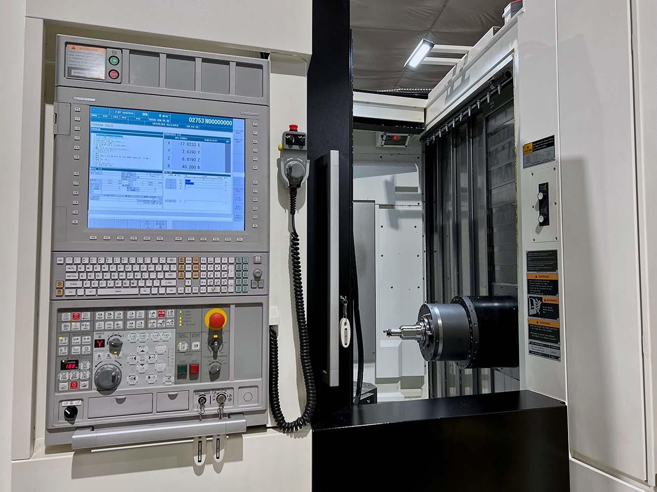 NH6300 DCG II horizontal machining center pallet system production CNC milling Wisconsin