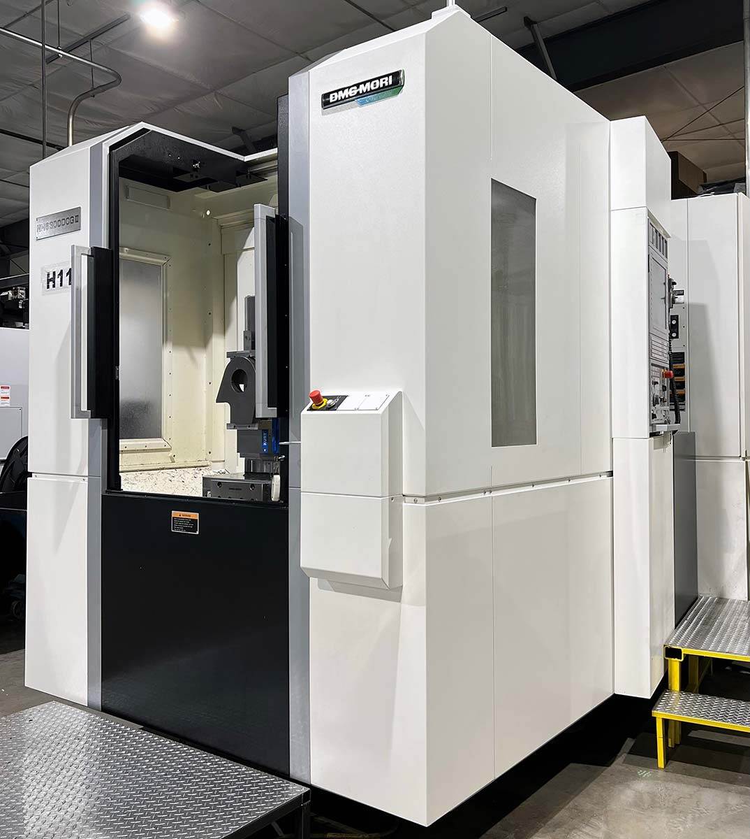 NH6300 DCG II horizontal machining center pallet system production CNC milling Wisconsin