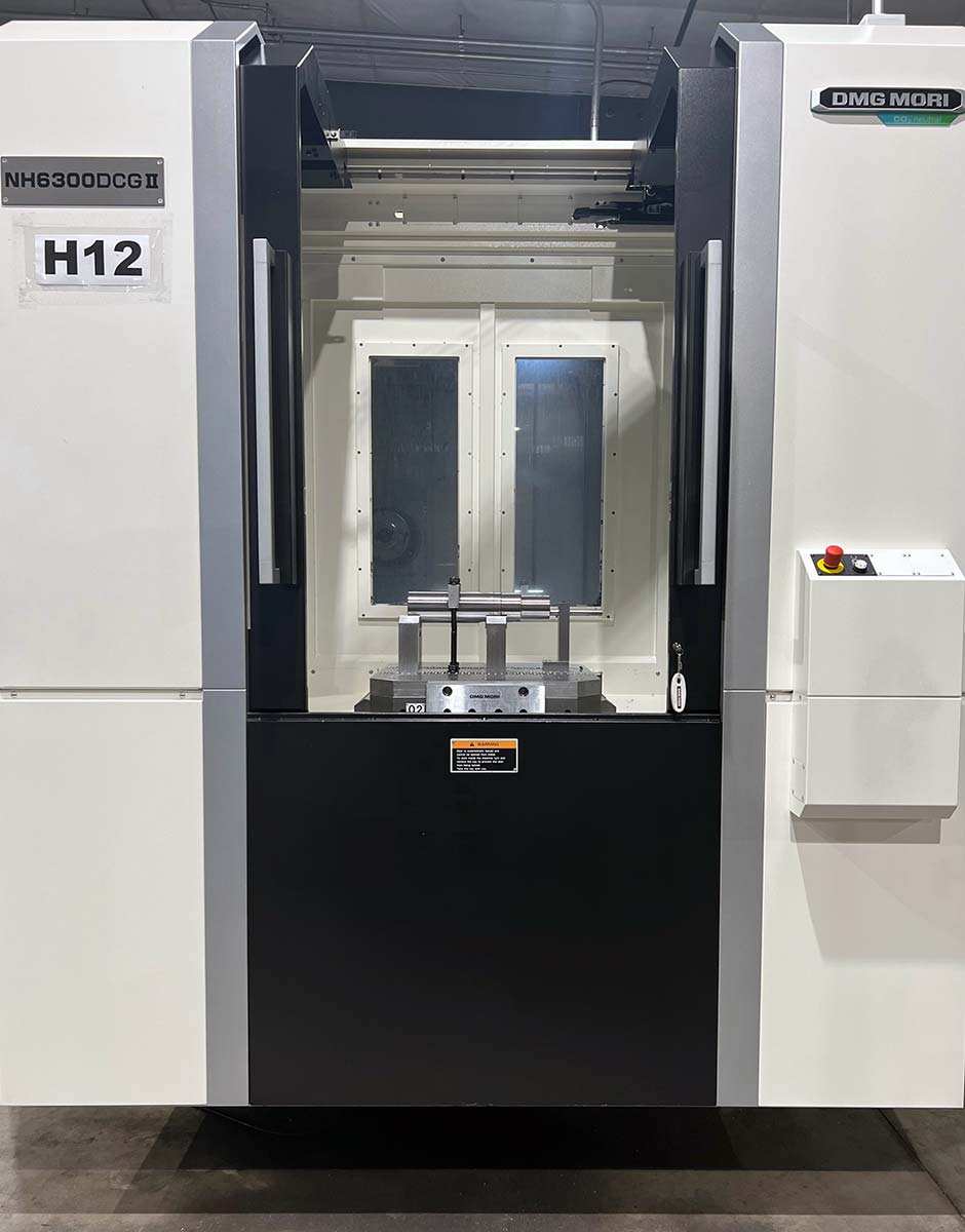 NH6300 DCG II CNC horizontal machining high throughput production Wisconsin aerospace