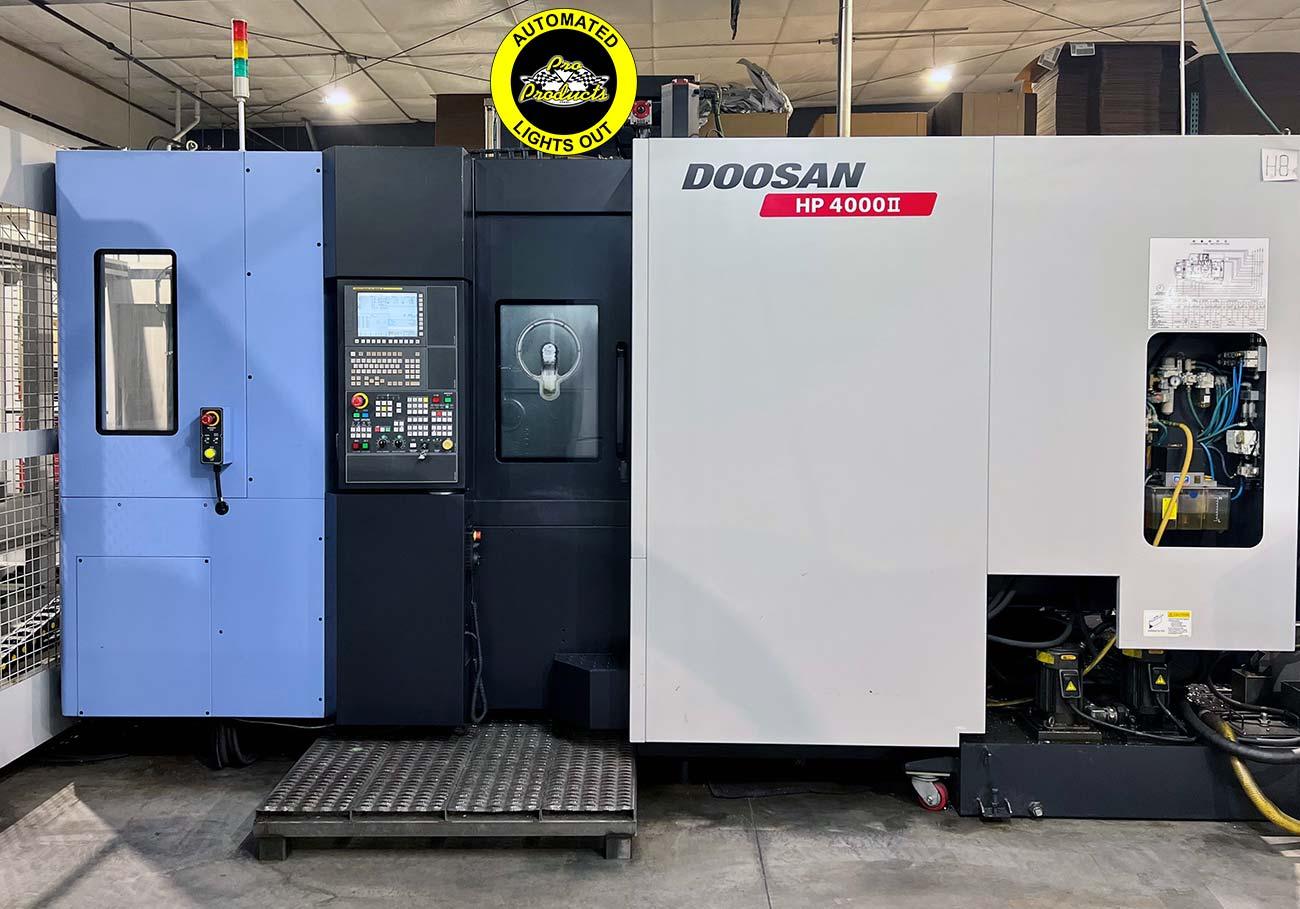 NP4000 II 12 pallet horizontal machining center high volume production CNC milling Wisconsin