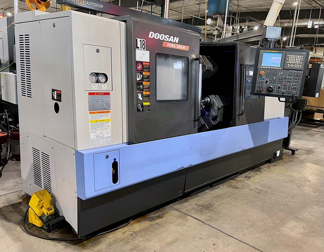 Doosan Puma 300LMC CNC turning center precision machined parts Wisconsin aerospace