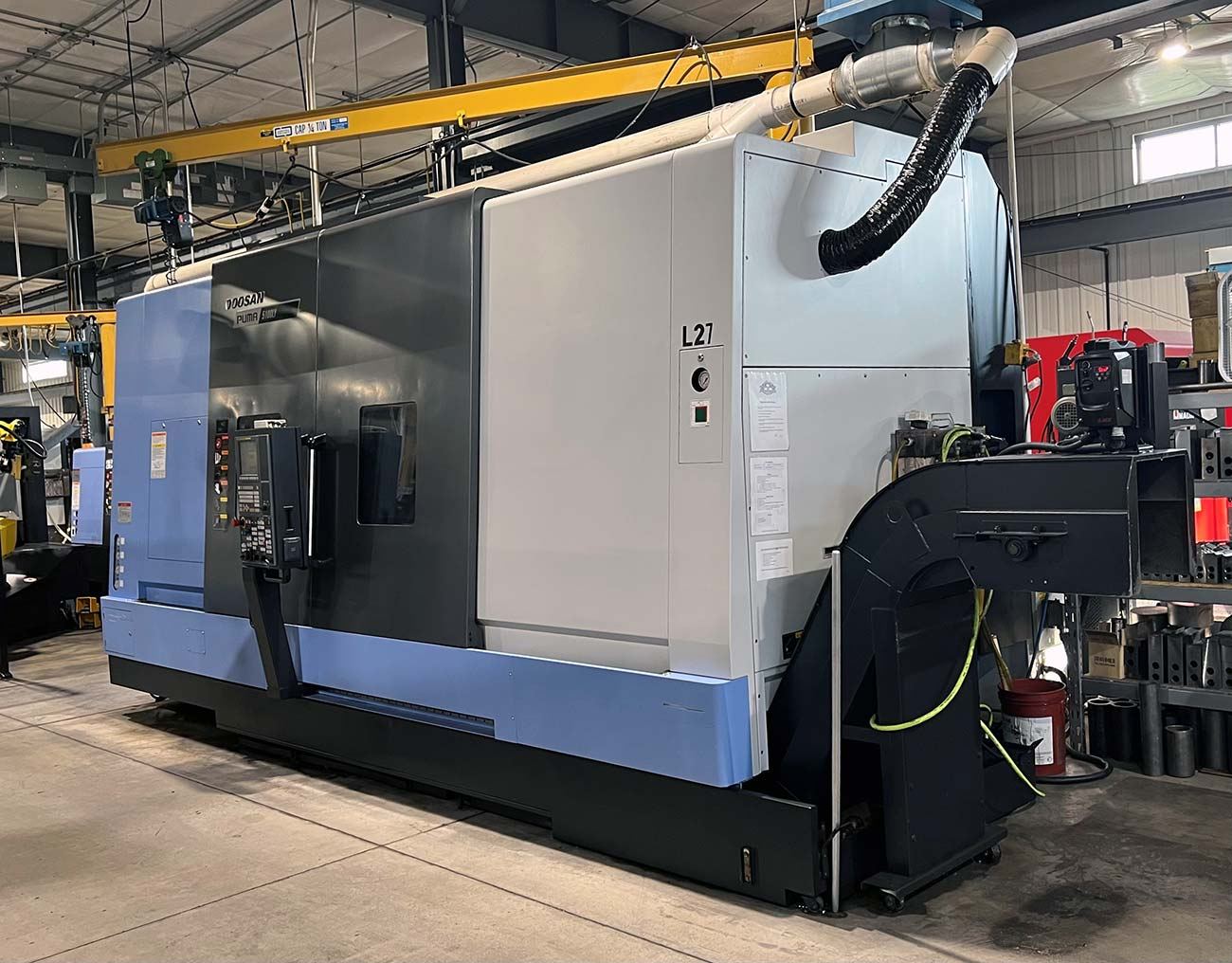 Doosan Puma 5100LYB CNC turning center precision machined parts Wisconsin aerospace