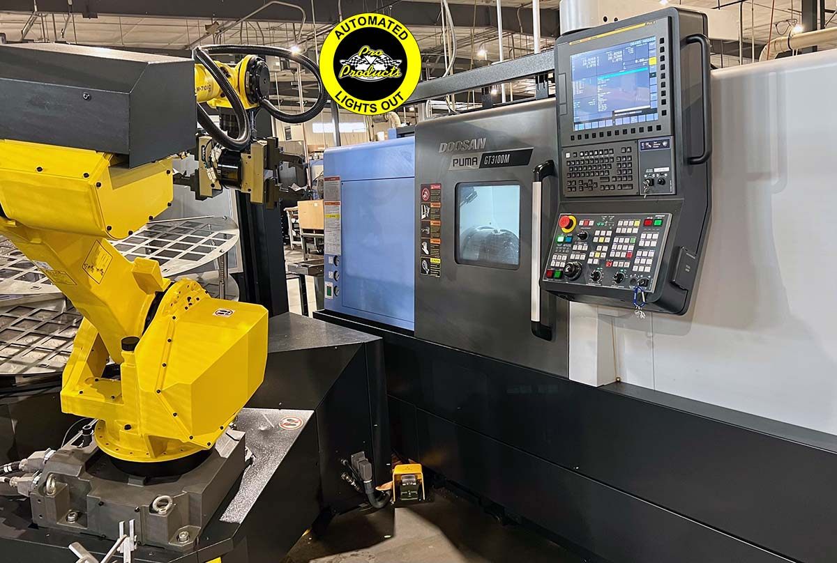 Doosan Puma GT3100M live tool turning center high volume production Wisconsin