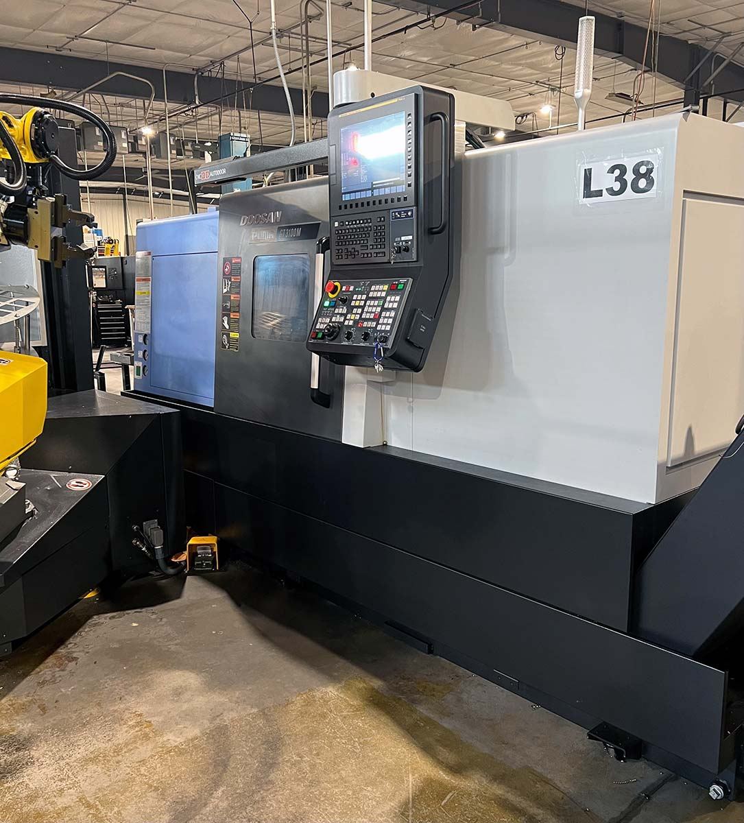 Doosan Puma GT3100M live tool turning center high volume production Wisconsin