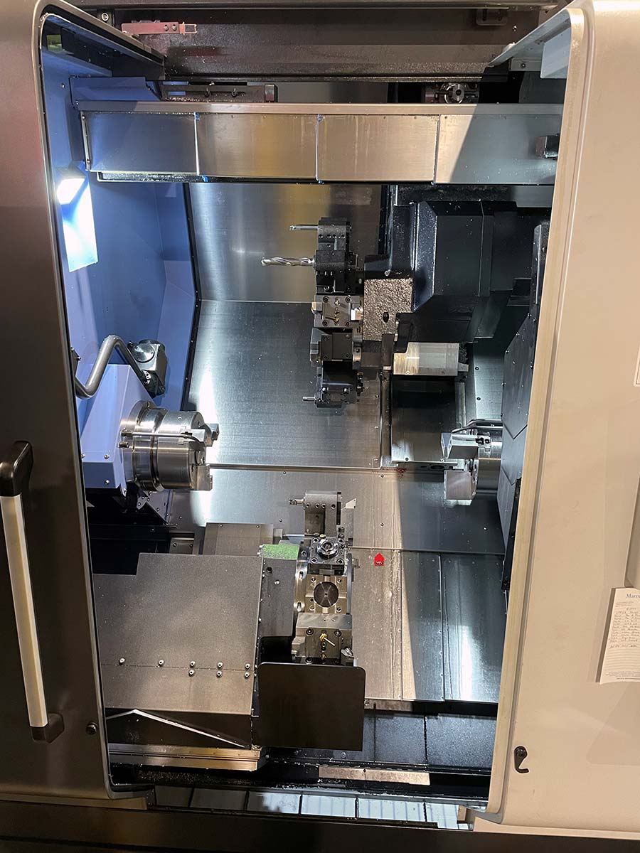 Doosan Puma TT2500SY CNC turning center precision machined parts Wisconsin aerospace