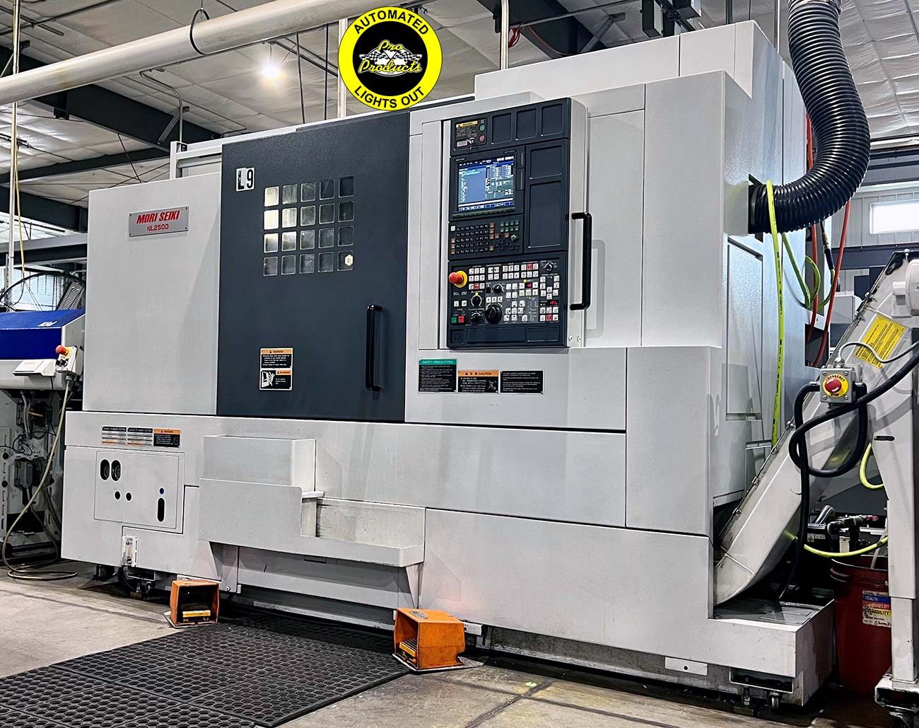 Mori Seiki NL2500SY turning center precision machined parts Wisconsin aerospace