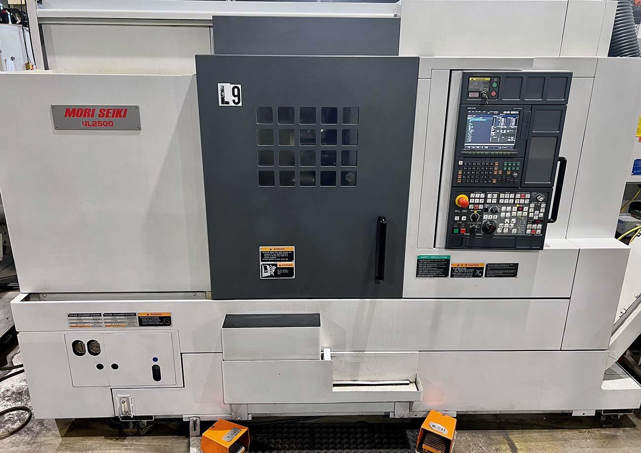 Mori Seiki NL2500SY turning center precision machined parts Wisconsin aerospace