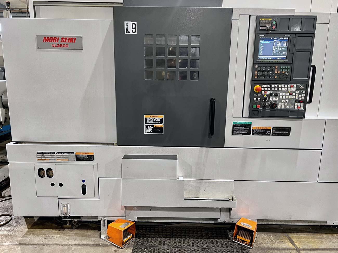 Mori Seiki NL2500SY turning center precision machined parts Wisconsin aerospace