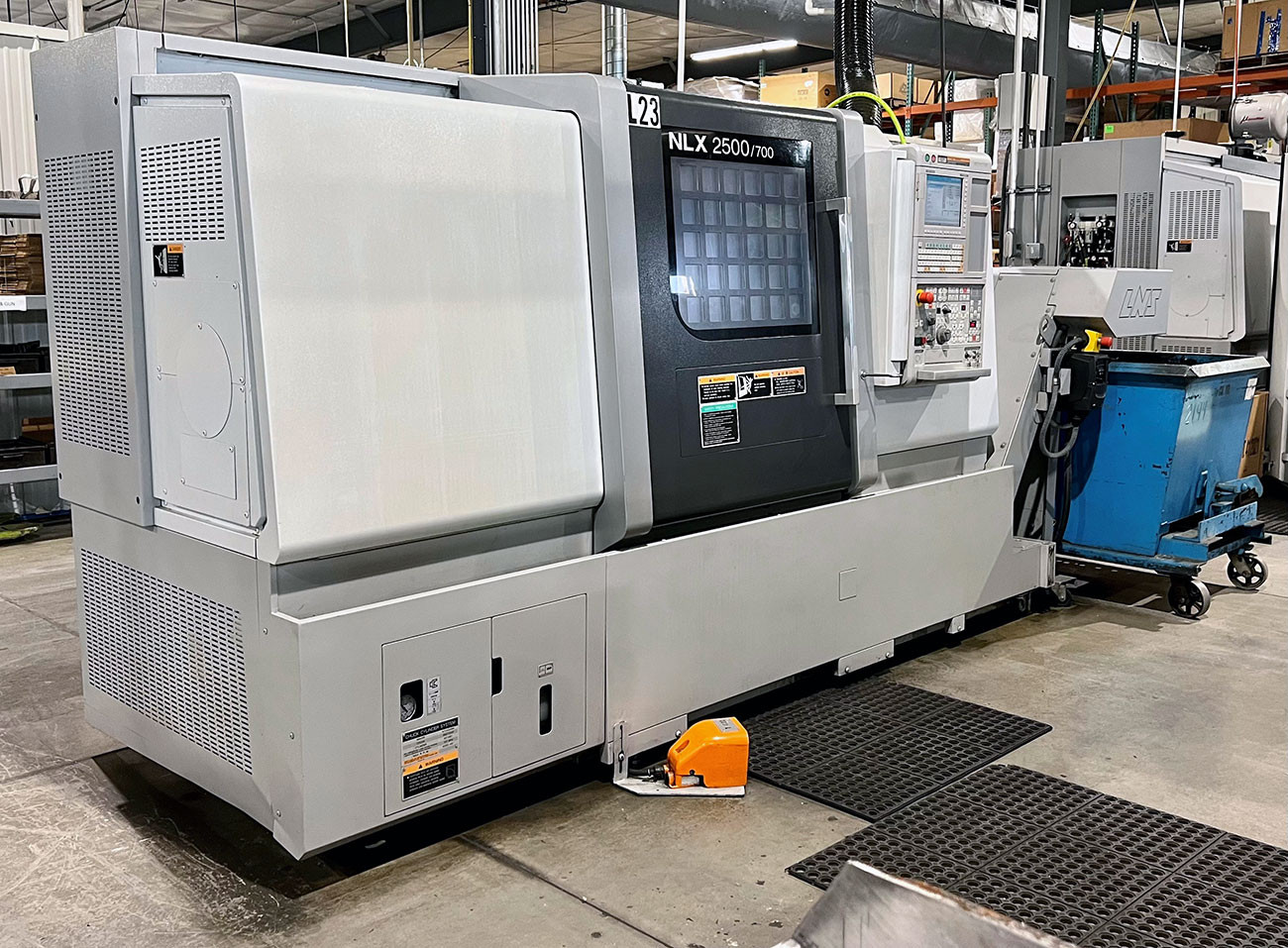 Mori Seiki NLX2500MC CNC turning center precision machined parts Wisconsin aerospace